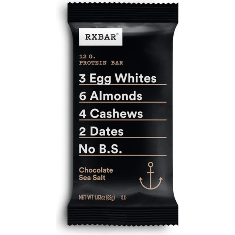 RXBAR Protein Bar Chocolate Sea Salt view 1
