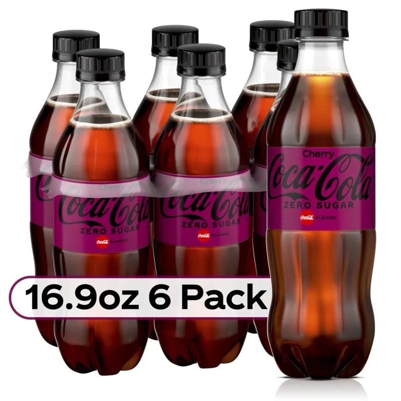 Coca-Cola Zero Sugar Cherry view 1