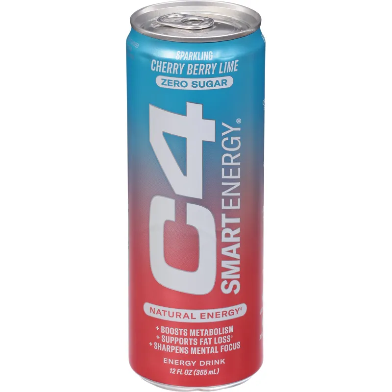 C4 Energy Drink, Sparkling Cherry Berry Lime, Zero Sugar view 1