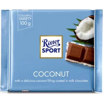 Ritter Sport Coconut 100g Pack