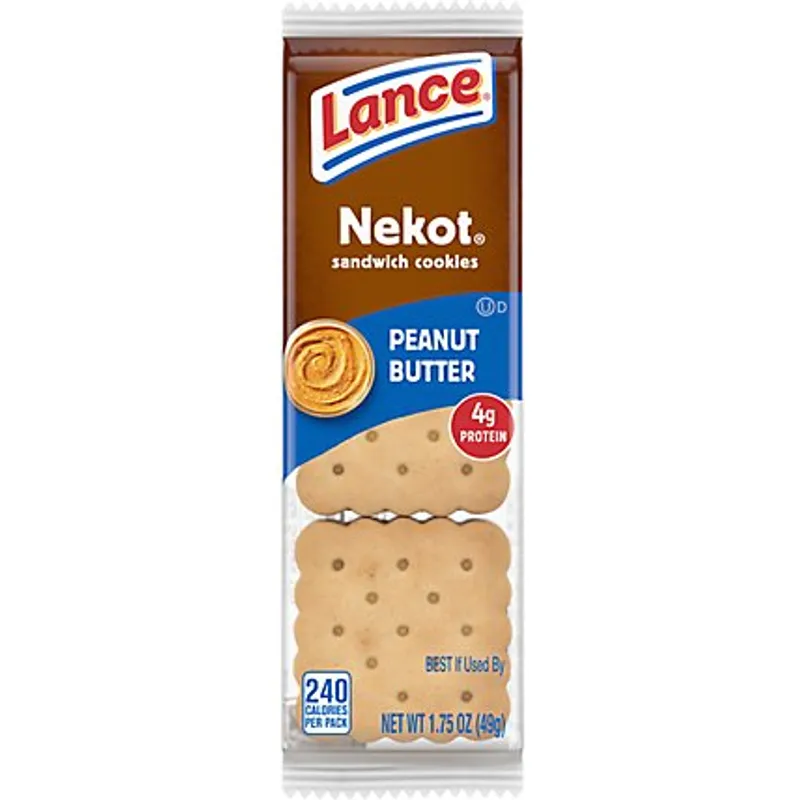 Lance Nekot Cookies Peanut Butter Bag view 1