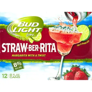 Bud Light Lime Straw-Ber-Rita