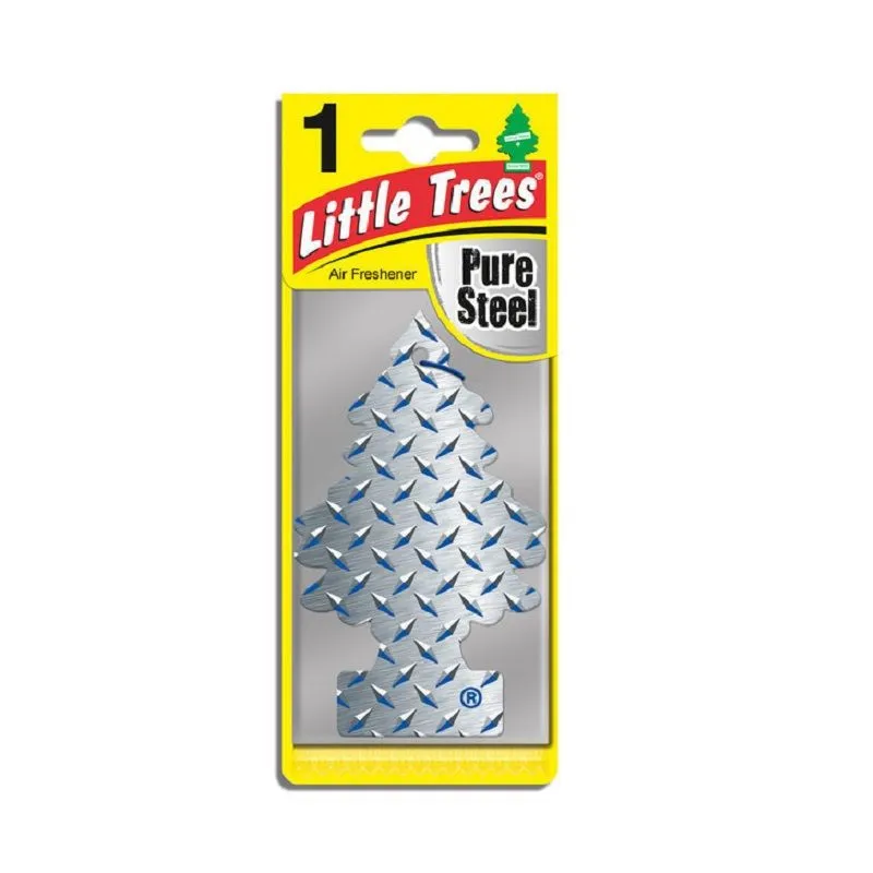 Little Trees Pure Steel Car Air Freshener view 1