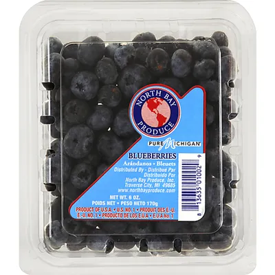 North Bay Produce Blueberries 6 oz