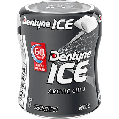 Dentyne Sugar-Free Arctic Chill Gum 60 ct Unit