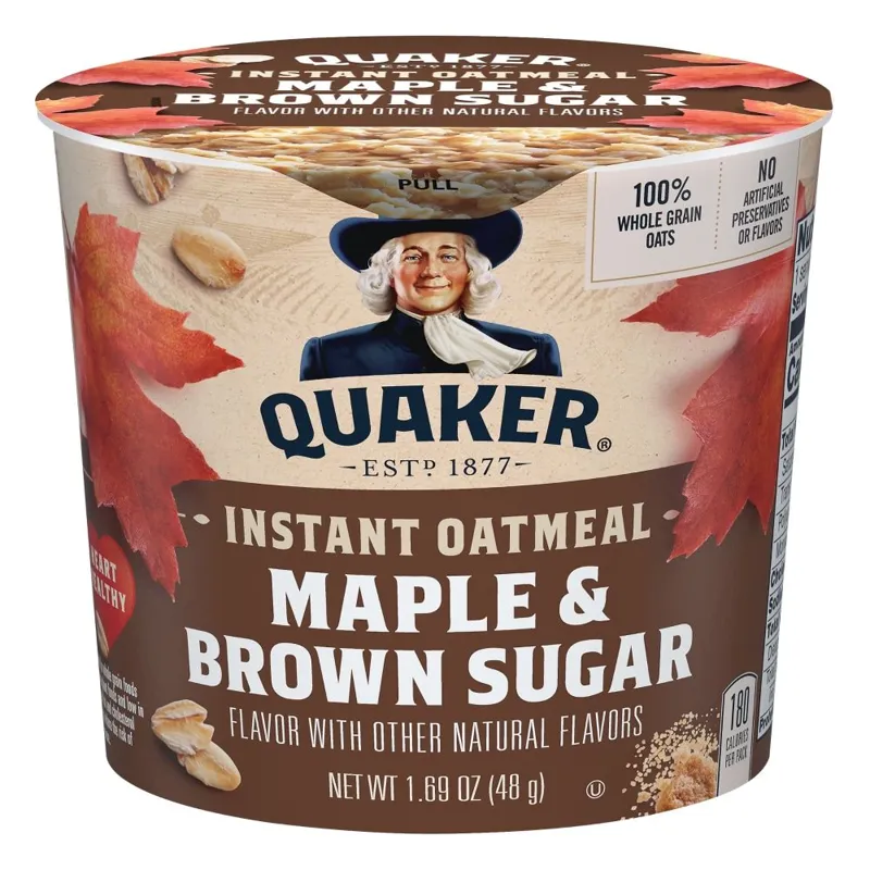 Quaker Instant Oatmeal Maple & Brown Sugar view 1