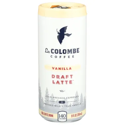 La Colombe Vanilla Draft Latte 9 oz can