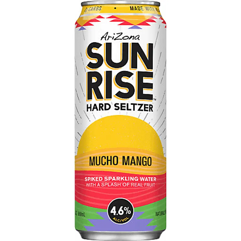 Arizona Sunrise Hard Seltzer Mucho Mango view 1