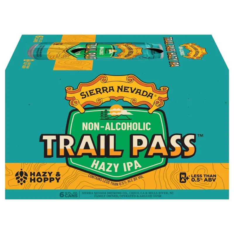 Sierra Nevada Trail Pass Hazy IPA Non-Alcoholic view 1
