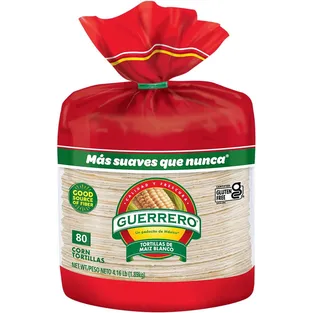 Guerrero White Corn Tortillas