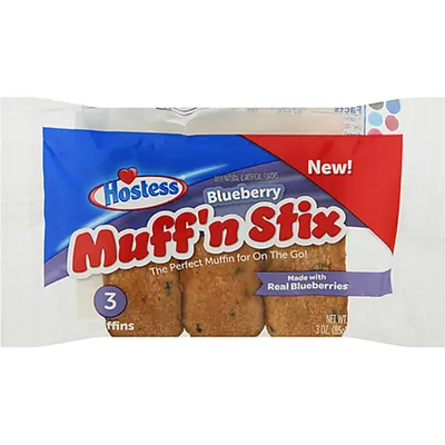 Hostess Muffin Stix Blueberry