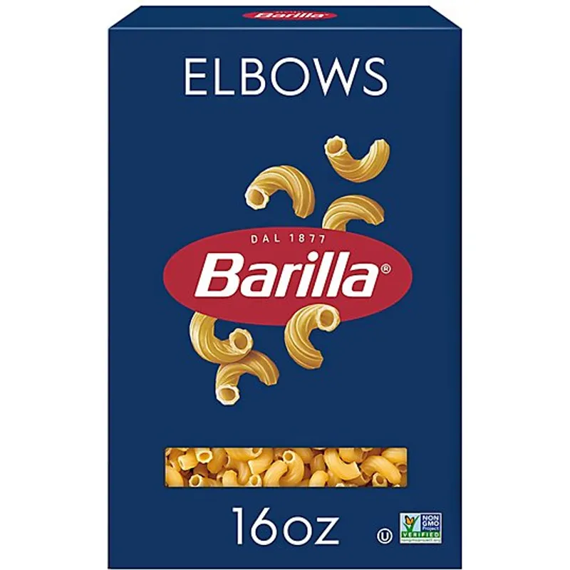 Barilla Pasta Elbows Box view 1