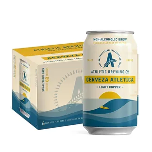 Athletic Brewing Co. Athletica Light Copper Mexican-Style Non-Alcoholic Cerveza