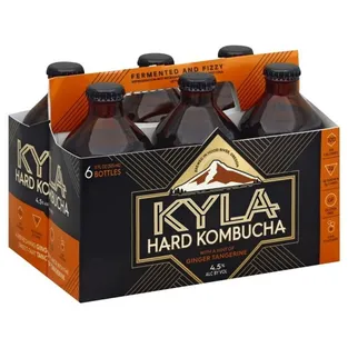 KYLA Hard Kombucha Ginger Tangerine