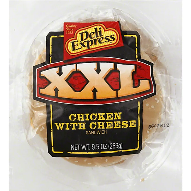 Deli Express XXL Chicken with Cheese Sandwich view 1