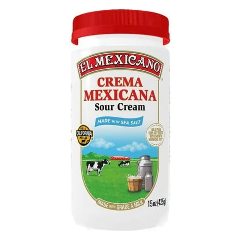 El Mexicano Crema Mexicana Sour Cream view 1