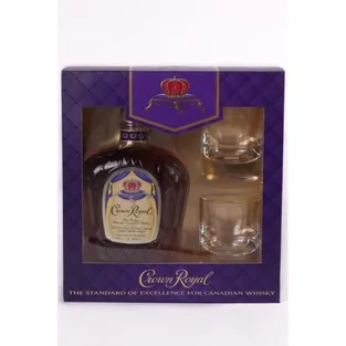 Crown Royal Fine De Luxe Blended Canadian Whisky Gift Set