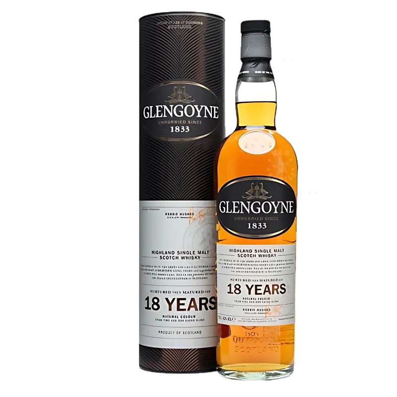 Glengoyne 18 Year Single Malt Scotch Whisky view 1