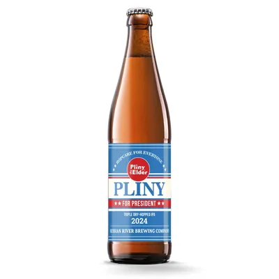Pliny For President Triple Dry-Hopped IPA Russian River Brewing Company 500 ml bottle