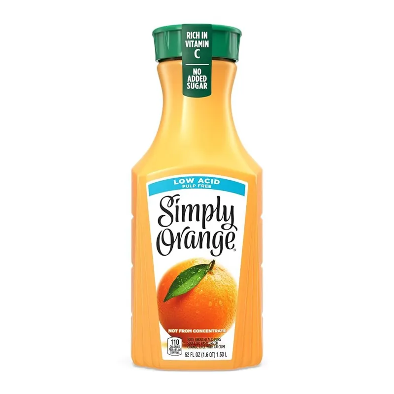 Simply Orange Low Acid Pulp Free view 1