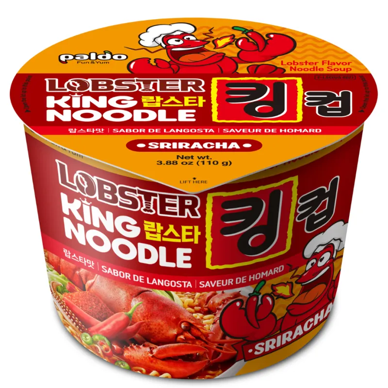 Paldo King Noodle Lobster Flavor Soup view 1