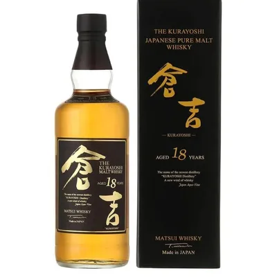 Kurayoshi Pure Malt Whisky 18 Year 750mL
