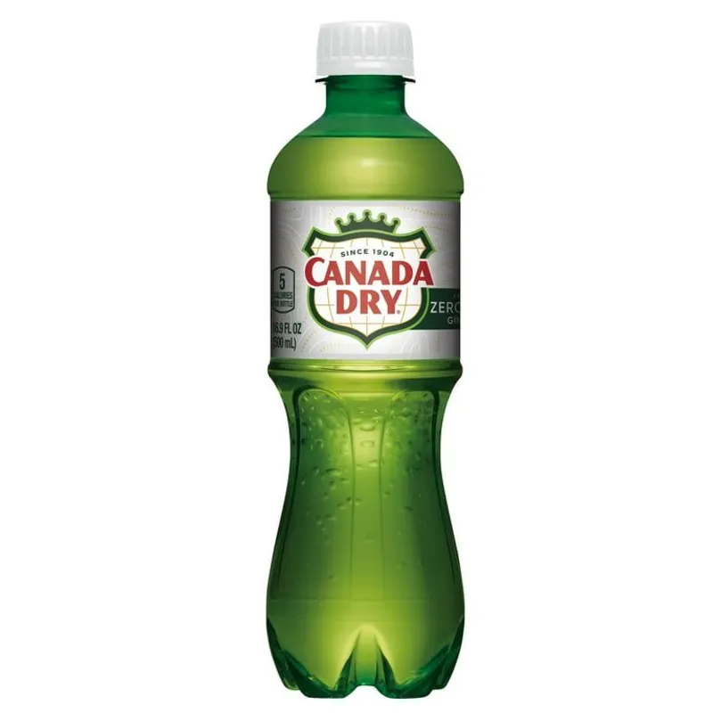 Canada Dry Zero Sugar Ginger Ale view 1
