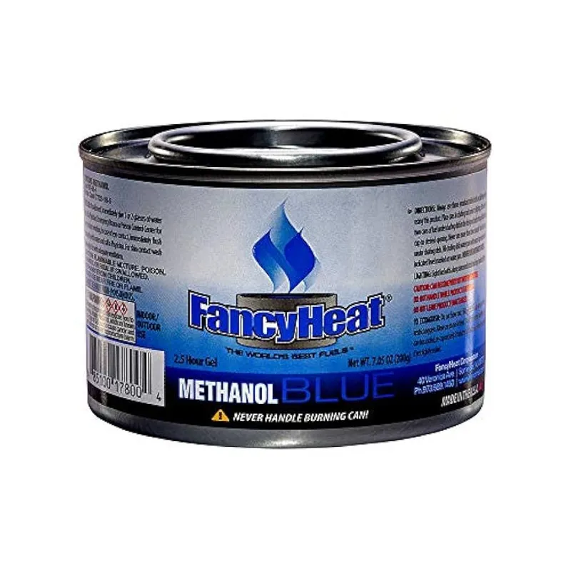 Fancy Heat Methanol Gel Chafing Fuel Blue view 1