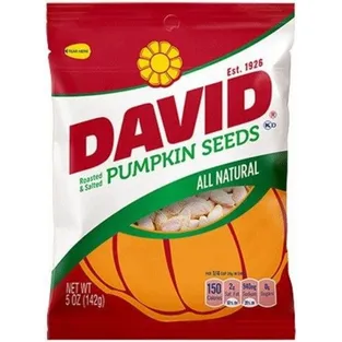 David Pumpkin Seeds Roasted & Salted Bag