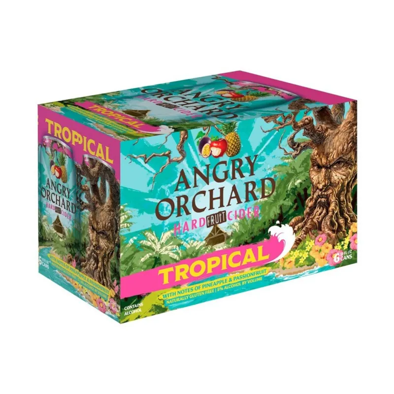 Angry Orchard Tropical Hard Cider view 1