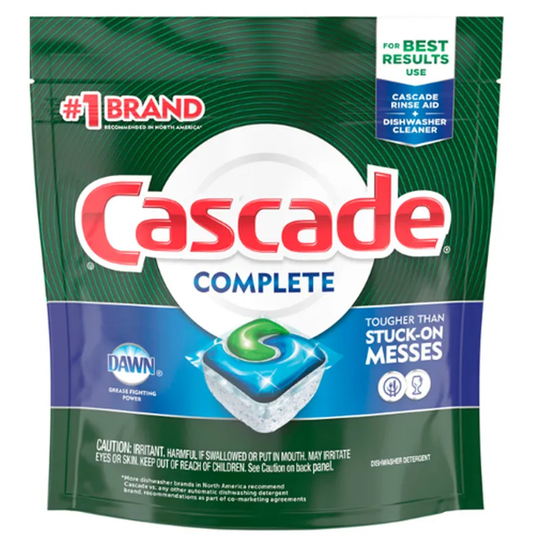 Cascade Complete ActionPacs Dishwasher Detergent Pods Fresh Scent view 1