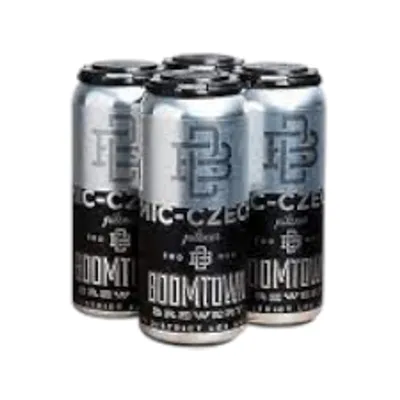 Boomtown Brewery Mic Czech Pilsner 4-pack 64oz cans