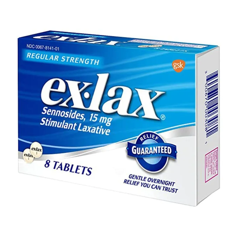 Ex-Lax Regular Strength Box view 1