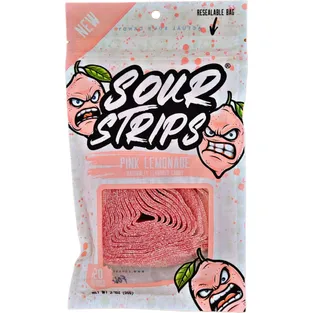 Sour Strips Pink Lemonade