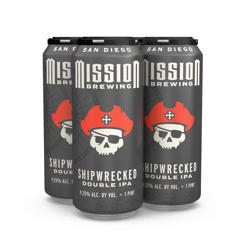Mission Brewing Shipwrecked Double IPA view 1