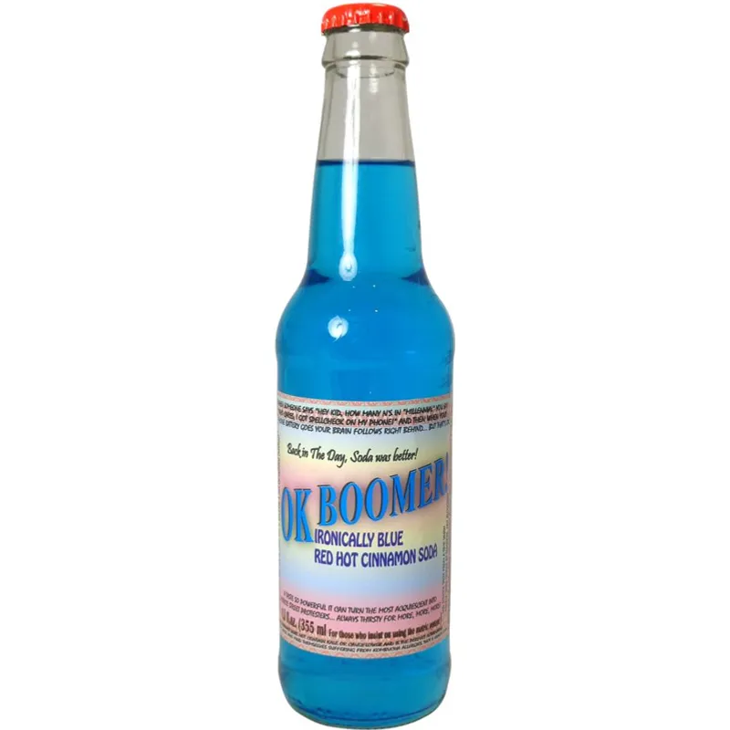OK Boomer Blue Cinnamon Soda view 1