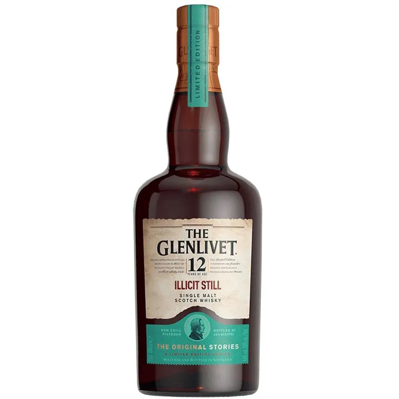 The Glenlivet 12 Year Illicit Still Single Malt Scotch Whisky view 1
