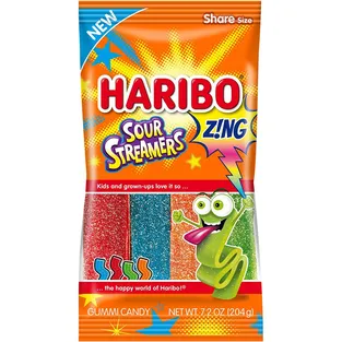 Haribo Gummi Candy Sour Streamers