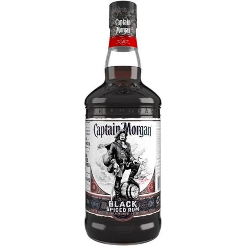 Captain Morgan Black Spiced Rum view 1