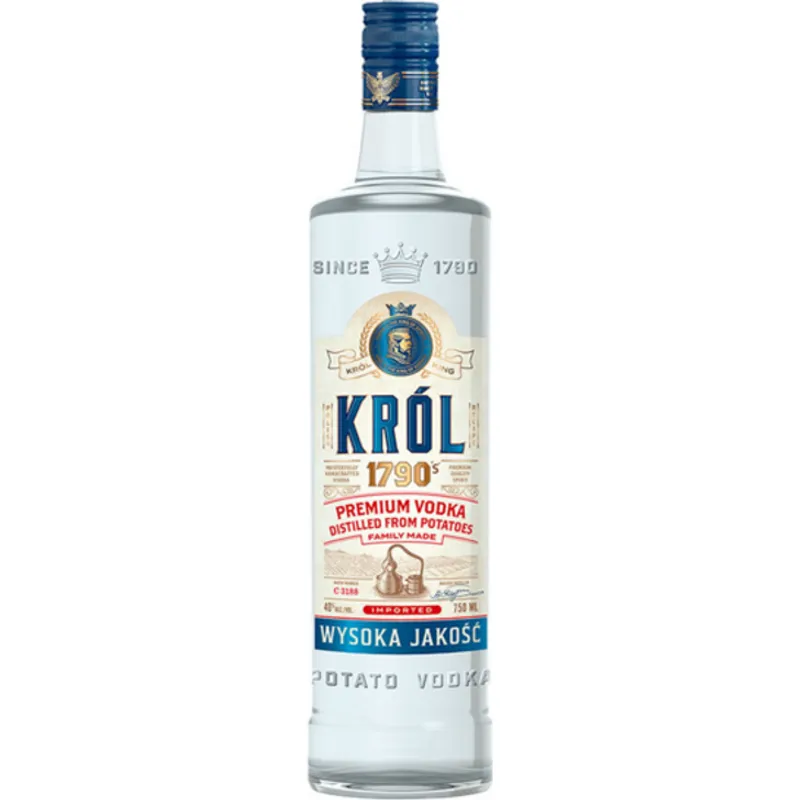Krol Polish Rye Vodka view 1