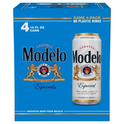 Modelo Especial 4 Pack 16 oz Cans