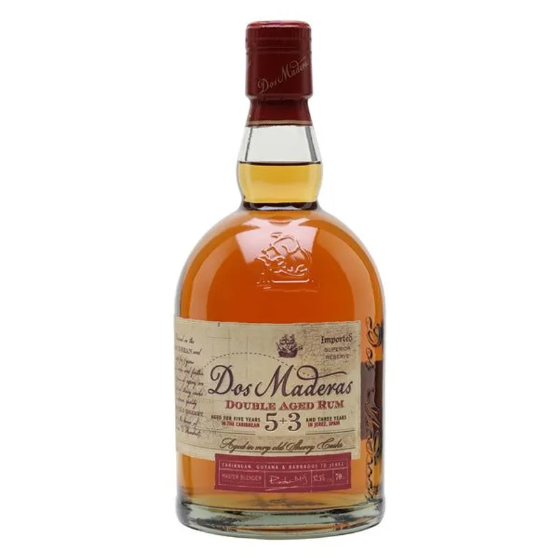 Dos Maderas Double Aged Rum 5+3 Years view 1