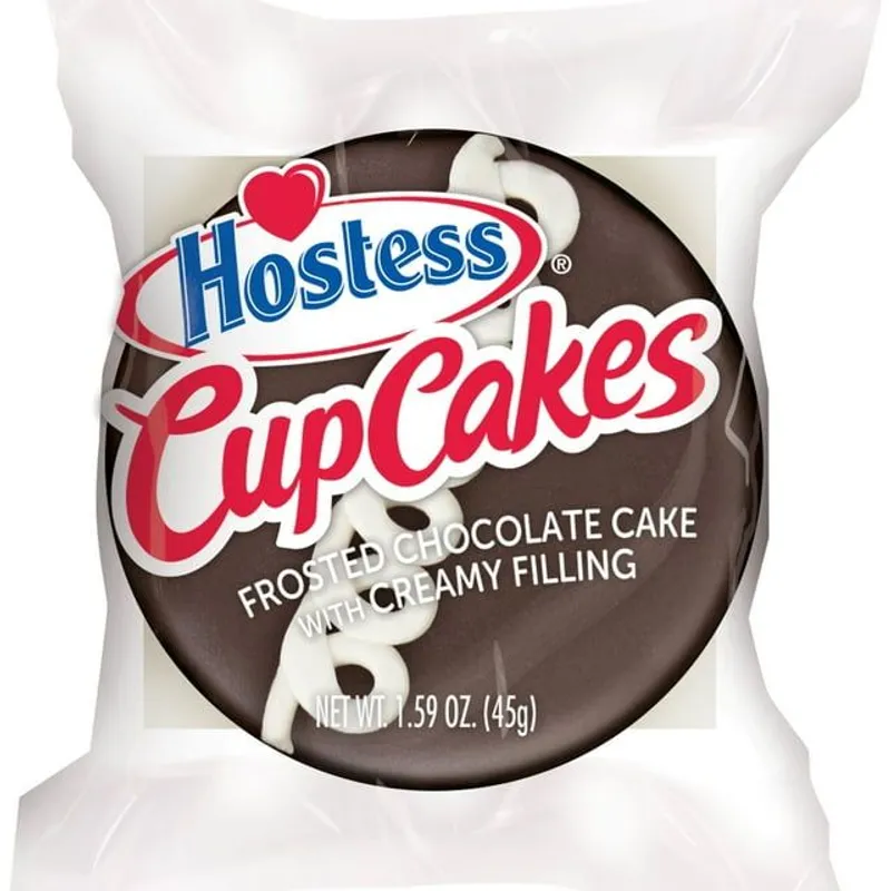 Hostess Chocolate Cupcake view 1