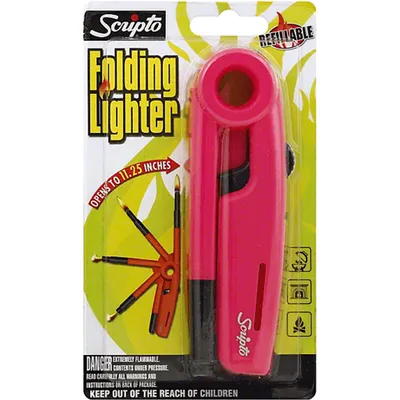 Scripto Folding Utility Lighter 5.5 in 5.5in