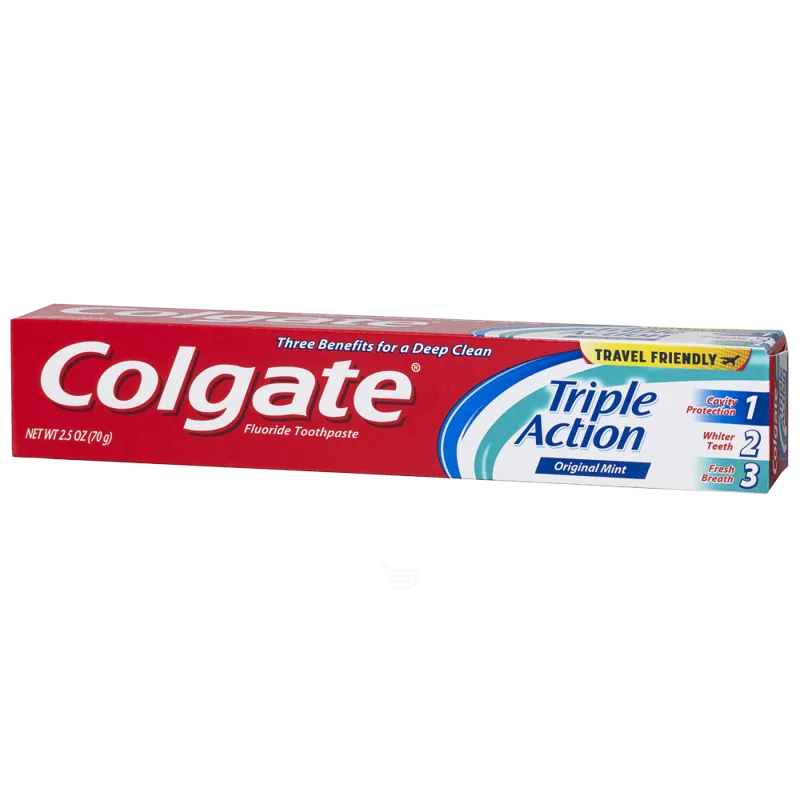 Colgate Mint Original Triple Action Fluoride Toothpaste view 1