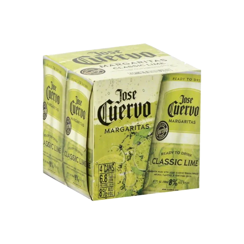 Jose Cuervo Sparkling Margaritas Lime view 1