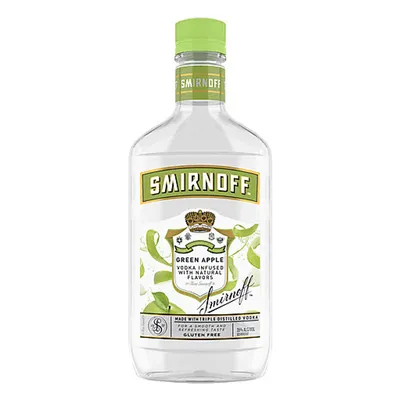 Smirnoff Green Apple Vodka 375 mL