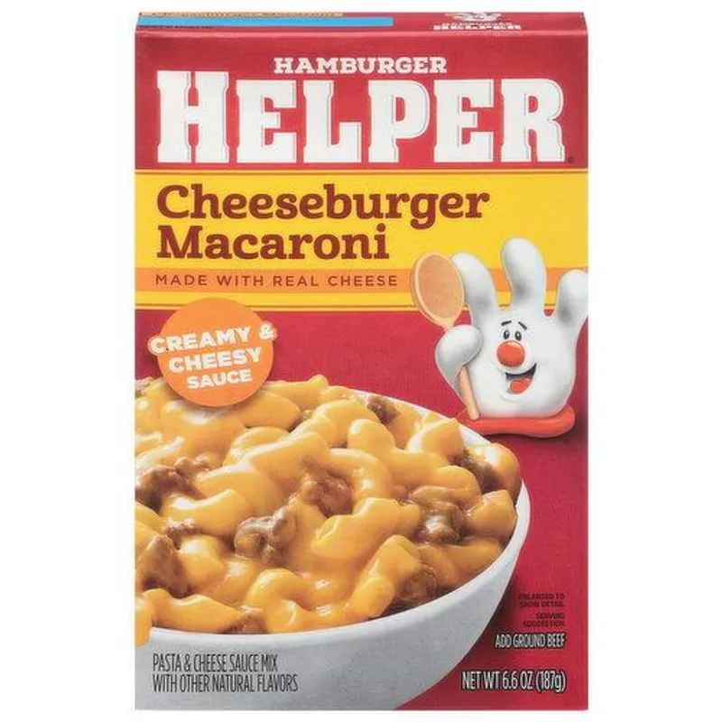 Betty Crocker Cheeseburger Macaroni Box view 1