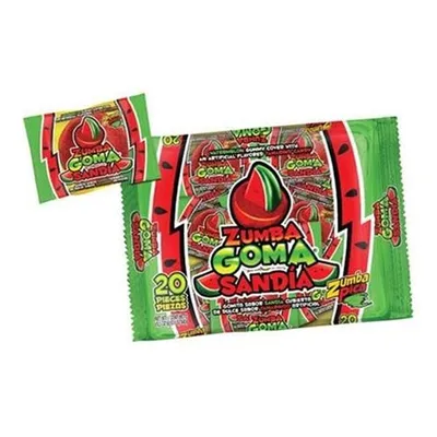 Zumba Pica Zumba Goma Sandia 22 oz Bag