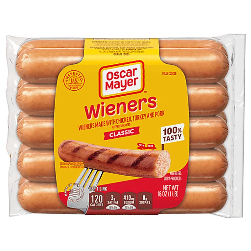 Oscar Mayer Classic Uncured Wieners view 1
